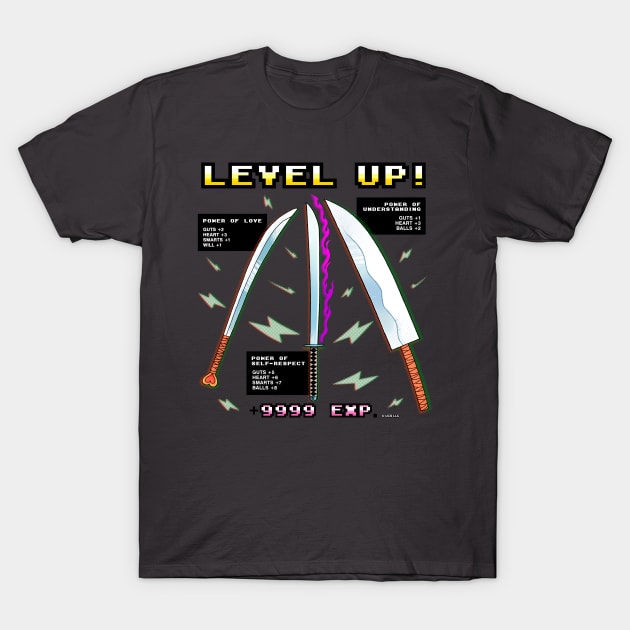 Level Up! T-Shirt by FlamingFox